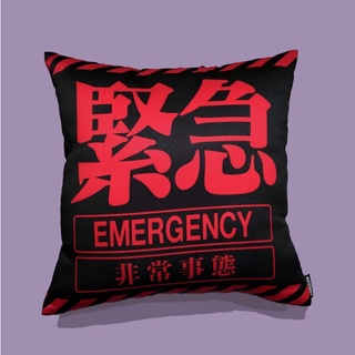 【EVANGELION 新世紀福音戰士】方型抱枕-NERV｜FANFANS粉粉 正版授權商品｜