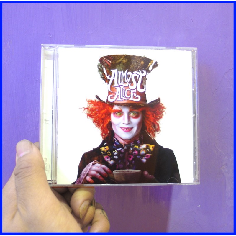 「Tim Burton Alice in Wonderland 魔鏡夢遊 愛麗絲夢遊仙境 二手 / CD@公雞漢堡」