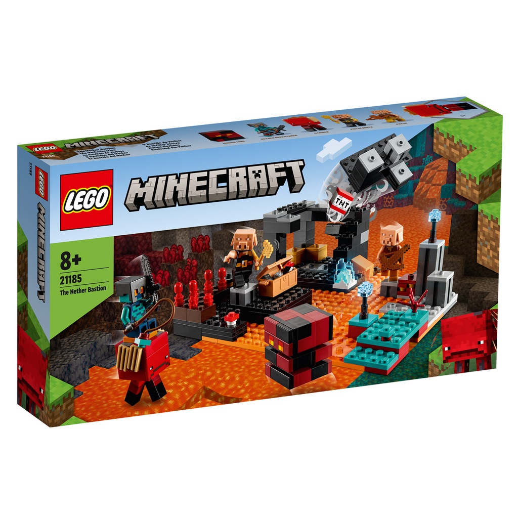 ［想樂］全新 樂高 LEGO 21185 Minecraft 地獄堡壘