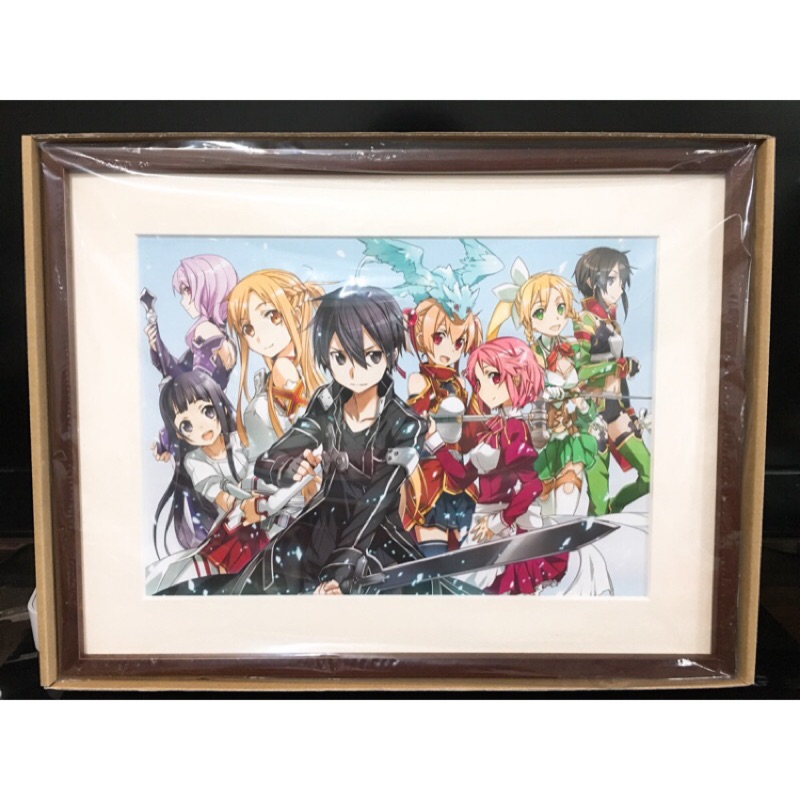 降 稀有品 刀劍神域sao攻略會議18 限定周邊複製原畫 蝦皮購物