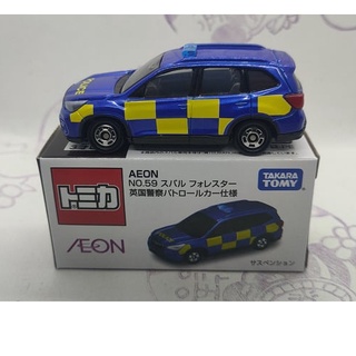 (現貨) Tomica 多美 Aeon 特注 59 Subaru Forester 英國警察