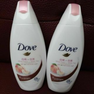 一瓶35元 Dove 多芬 白桃 x 白茶清潤沐浴乳 200g