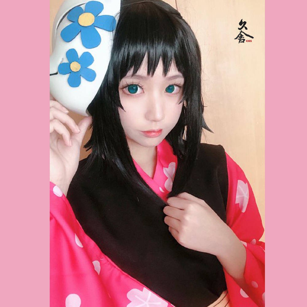 現貨鬼滅之刃cos服真菰cos錆兔真菰和風隊服動漫套裝cosply服裝女 蝦皮購物