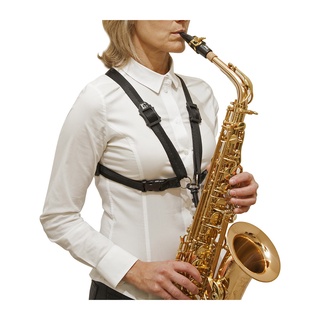 【偉博樂器】法國 BG 吊帶 S41SH 中音 / 次中音 薩克斯風 適用女士 雙肩頸帶 吊帶 背帶