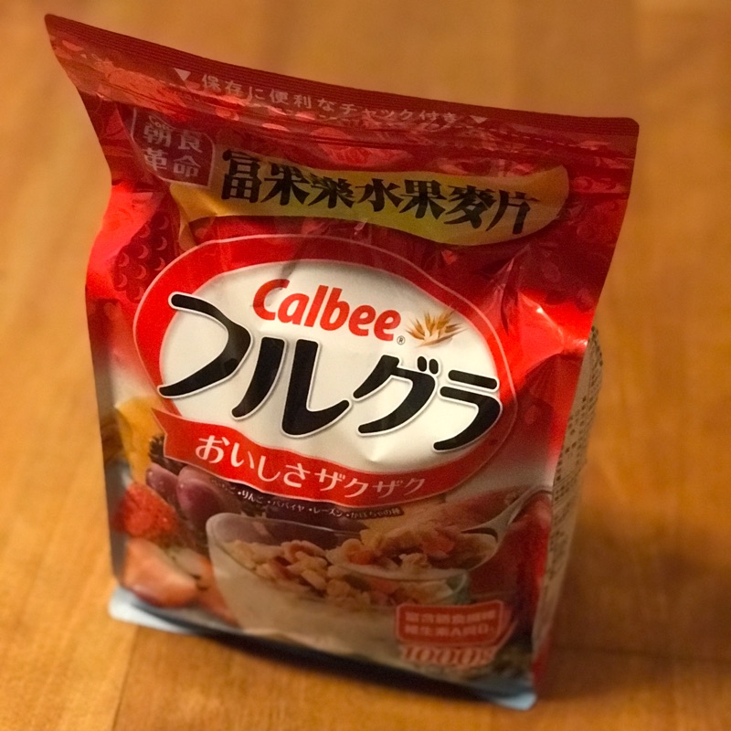 Calbee 卡樂比朝食革命 富果樂水果麥片 1000G