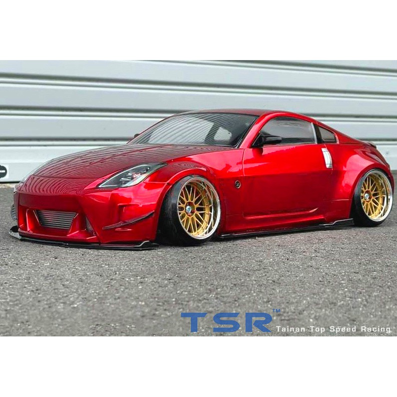 *TSR*極速模型 Nissan 350Z Z33 Spirit RC 1/10 寬體爆龜大包 透明車殼 平跑/甩尾車