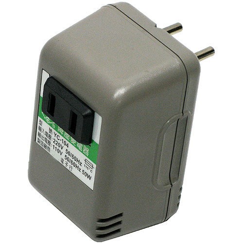 KINYO 國外旅行用電源降壓器YC104  220V 變 110V  電壓變換器(降壓器 yc-104