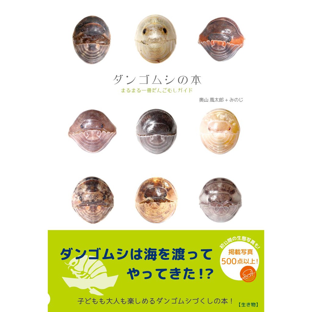 (日文)鼠婦的飼養專書:採集、飼養照護、生態資訊