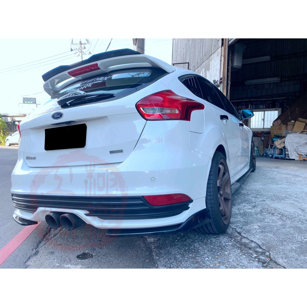 FOCUS MK3.5 ST後保用 兩片式 後下巴定風翼 後定風翼