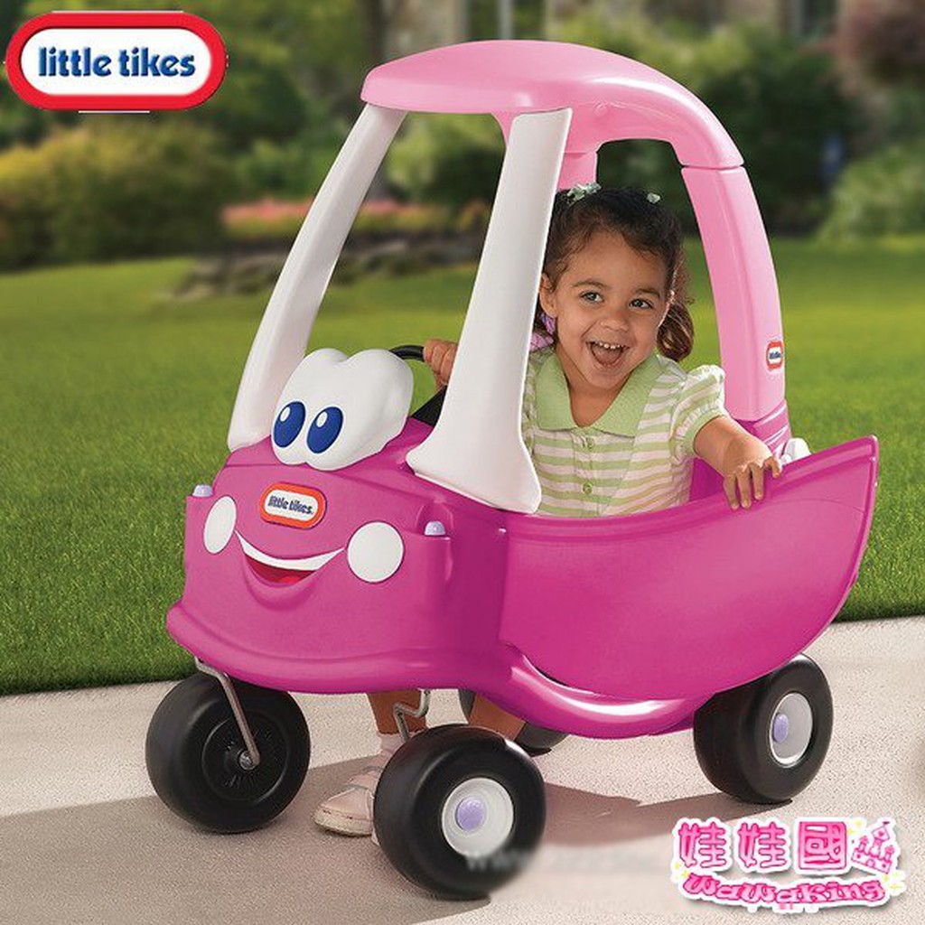 娃娃國【美國Little Tikes 時尚跑車(桃紅)(1.5Y)】腳行車.兒童騎乘.女童最愛的車類玩具