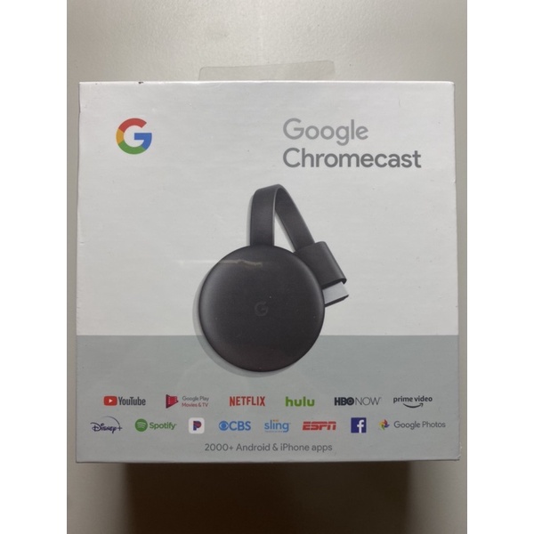 美國寄回Google Chromecast第三代-全新
