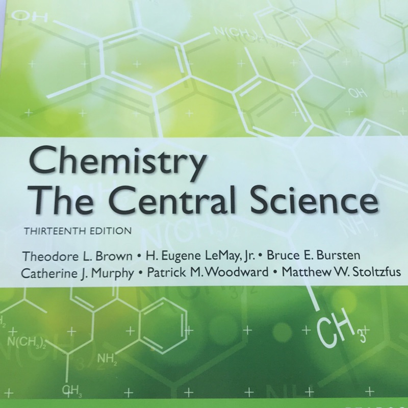 Chemistry the central science 13edtion
