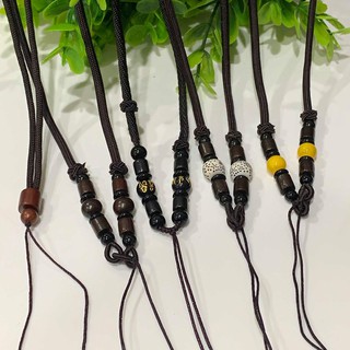 【福藝古玩批發】翡翠玉石水晶 手工DIY木珠編織吊墜掛繩 菠蘿結掛墜繩 玉佩掛件 項鍊 繩子~030902