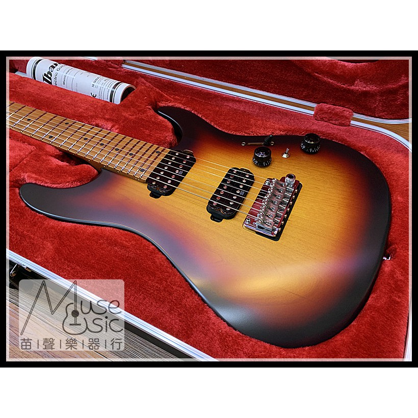 【苗聲樂器Ibanez旗艦店】Ibanez Prestige AZ24027 漸層7弦小搖座電吉他