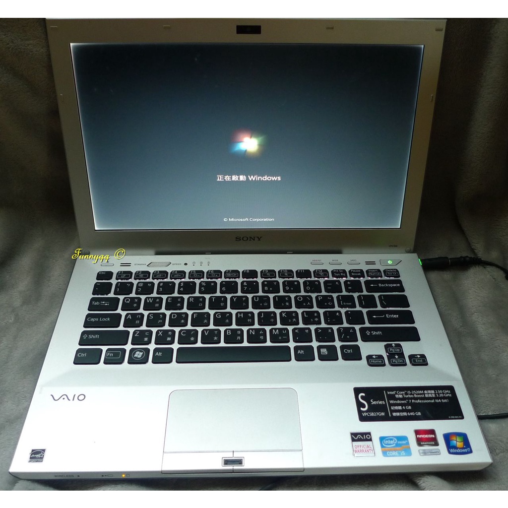 SONY　vaio PCG 41213P "零件機"