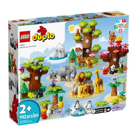 【台南樂高 益童趣】LEGO 10975 得寶系列 世界野生動物 Duplo 正版樂高 送禮 生日禮物