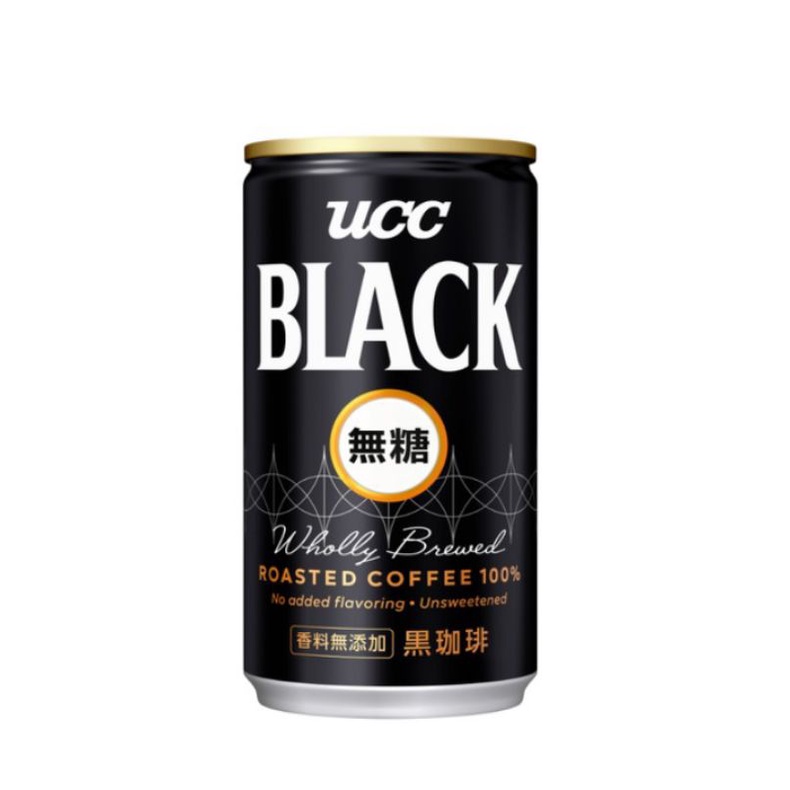 滿99元指定超商可免運，UCC BLACK無糖黑咖啡(185g，描述有寫1箱可多少缶。