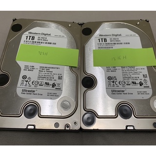 二手良品 WD 威騰 3.5吋 SATA 1TB 企業級硬碟 7200轉