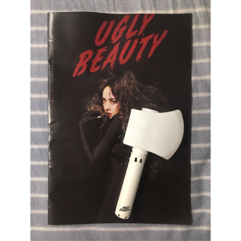 蔡依林 限量 Ugly Beauty 2019-2020 世界巡迴演唱會 白色斧頭 銀色斧頭 螢光棒 場刊限量