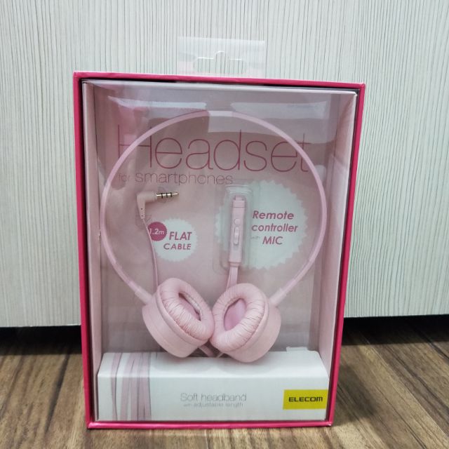 🔹ELECOM Headset 🆕 耳罩式耳機