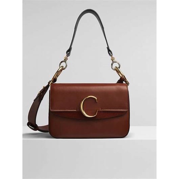 CHLOE C字包 (SMALL C DOUBLE CARRY BAG)