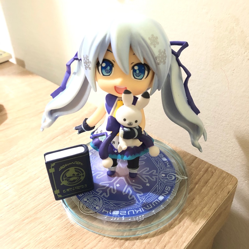 日版雪初音Q版人形公仔（附贈品）senbonzakura snow初音未來