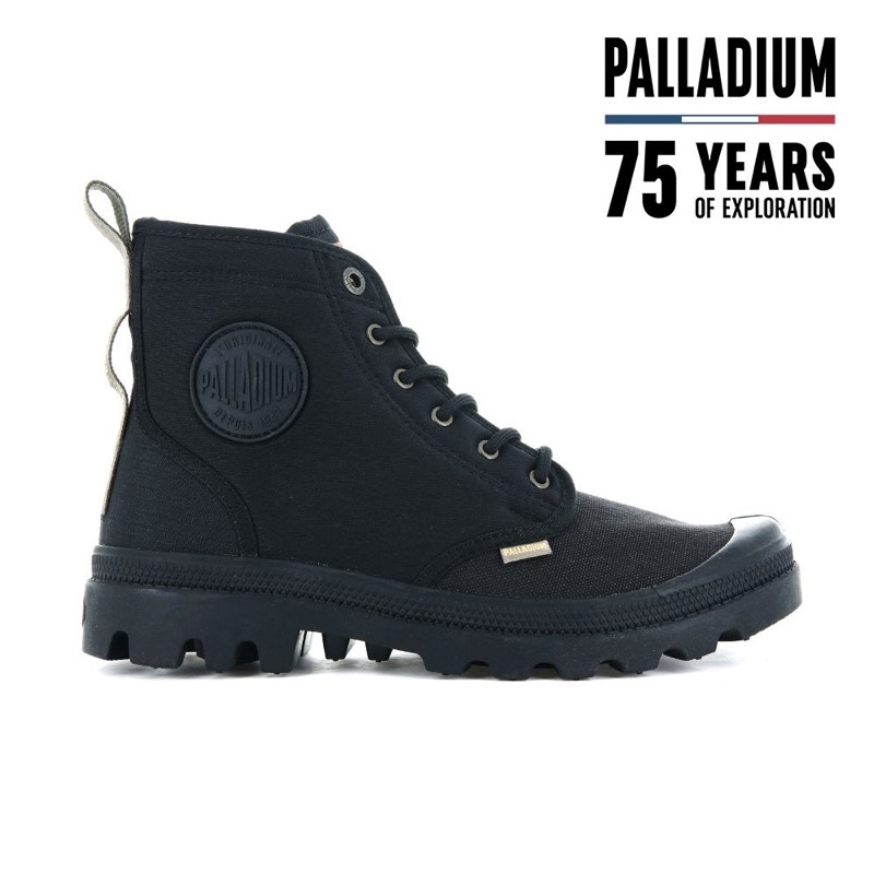 DY• PALLADIUM PAMPA SHADE 75周年 黑色 經典軍靴紀念系列 串標 男女鞋 77953-008