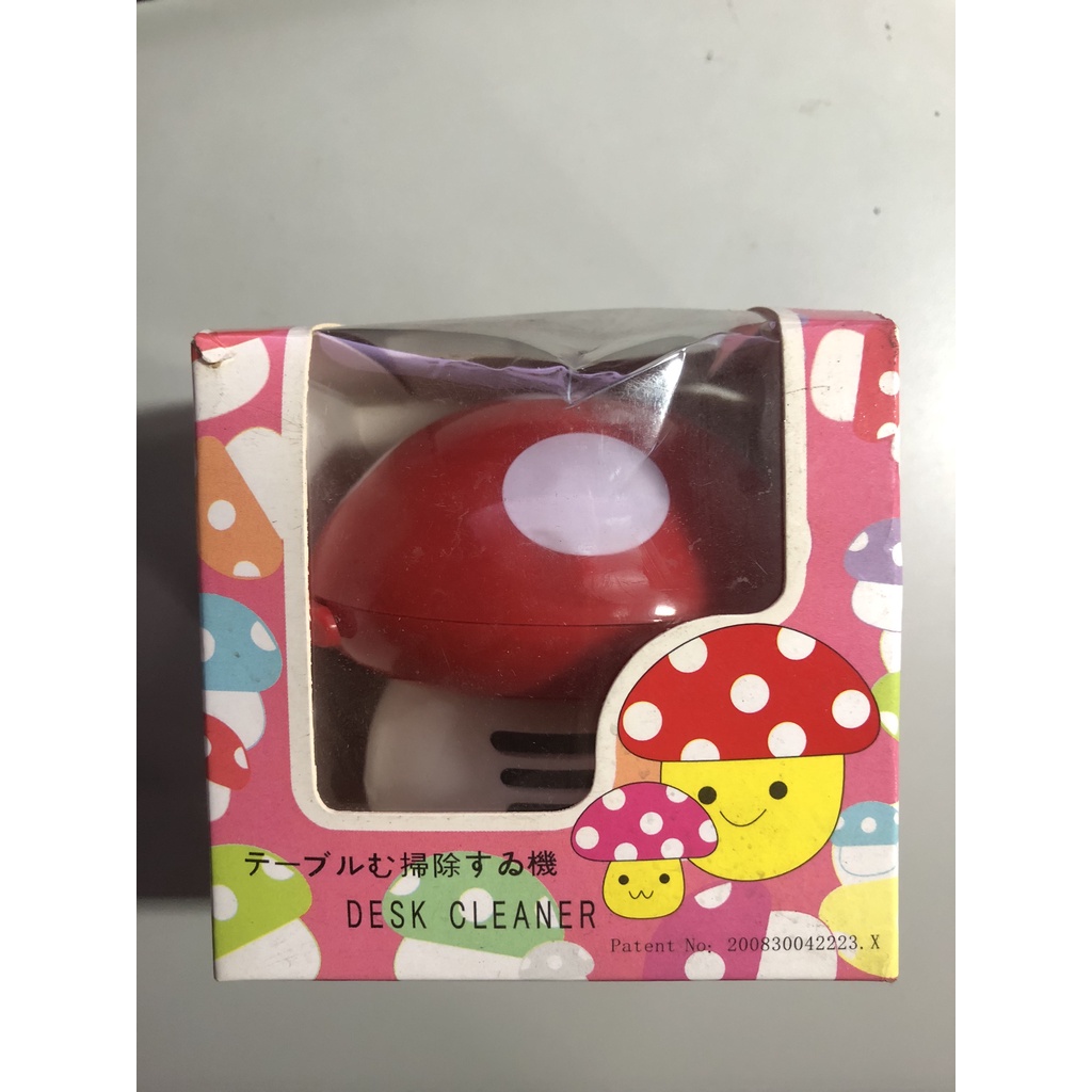 (蝦皮最低價) 可愛紅蘑菇吸塵器 小玩具