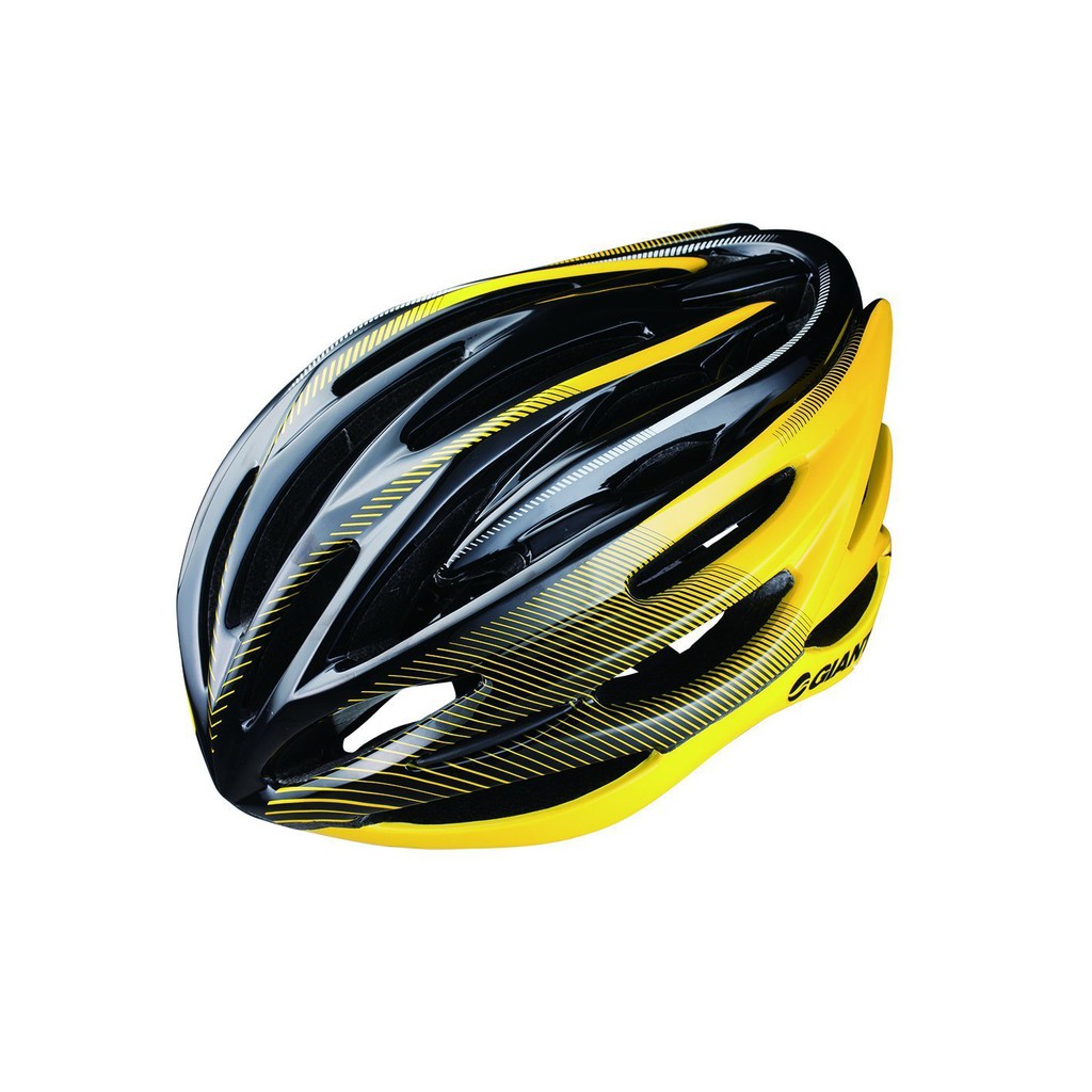 新品上市 捷安特 GIANT Blade 3.0 低風阻自行車安全帽 黑黃 頭圍58-60cm