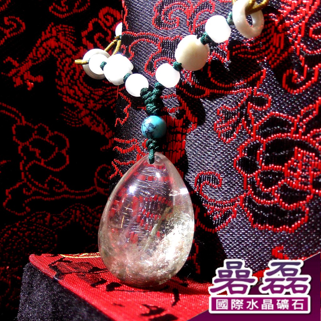 綠幽靈不同角度不同風景舒緩情緒波動項鍊 碞磊國際水晶礦石 編號 Ddgr0001 蝦皮購物