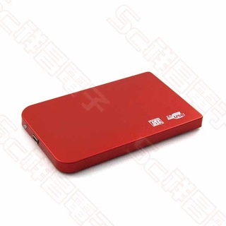 【祥昌電子】2.5吋 高速USB 2.0鋁合金 VAIO SATA硬碟外接盒 顏色隨機出貨 (A-S25V)