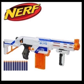 NERF 白 橘板機 復仇者四合一衝鋒