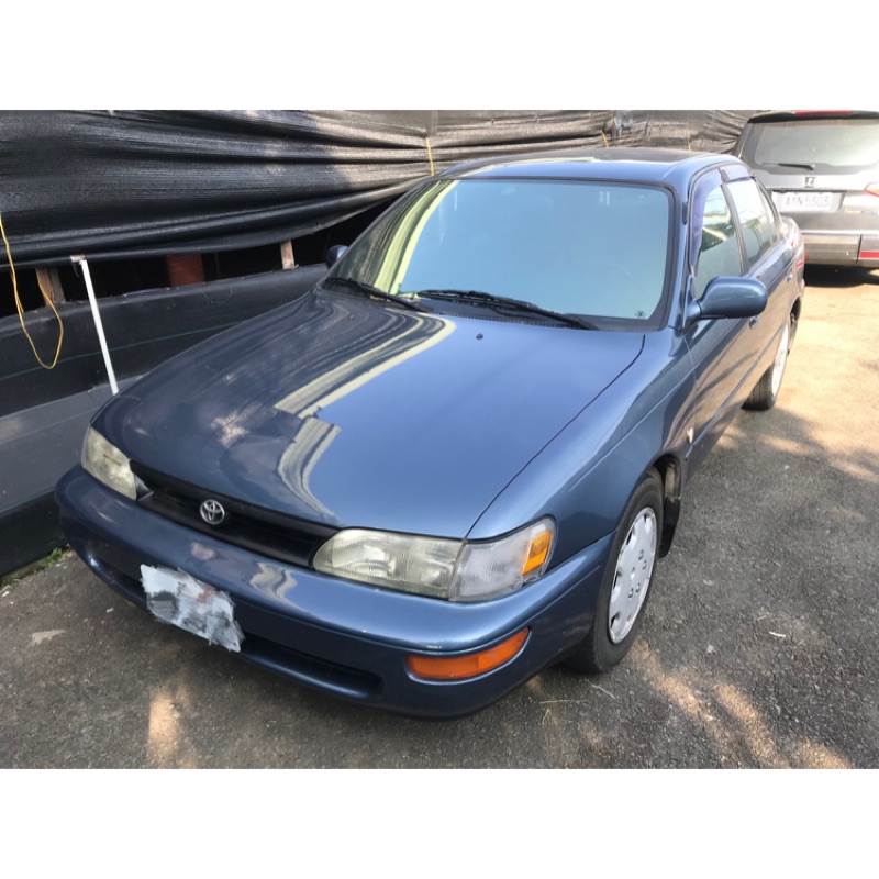 1994年toyota Corolla 頂級款雙安定速1800cc 里程保證全車原版件沒有待修 蝦皮購物