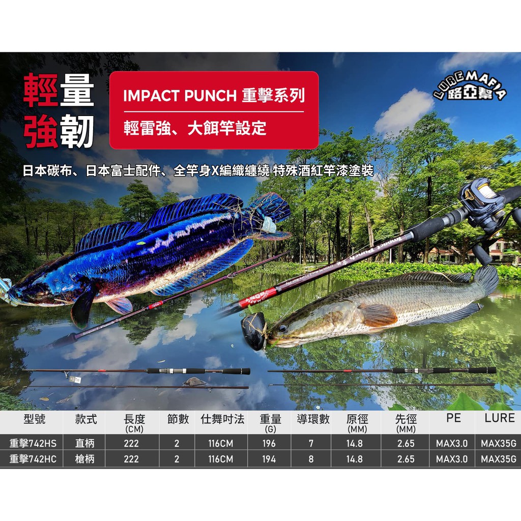 路亞竿魚虎的價格推薦 21年8月 比價比個夠biggo