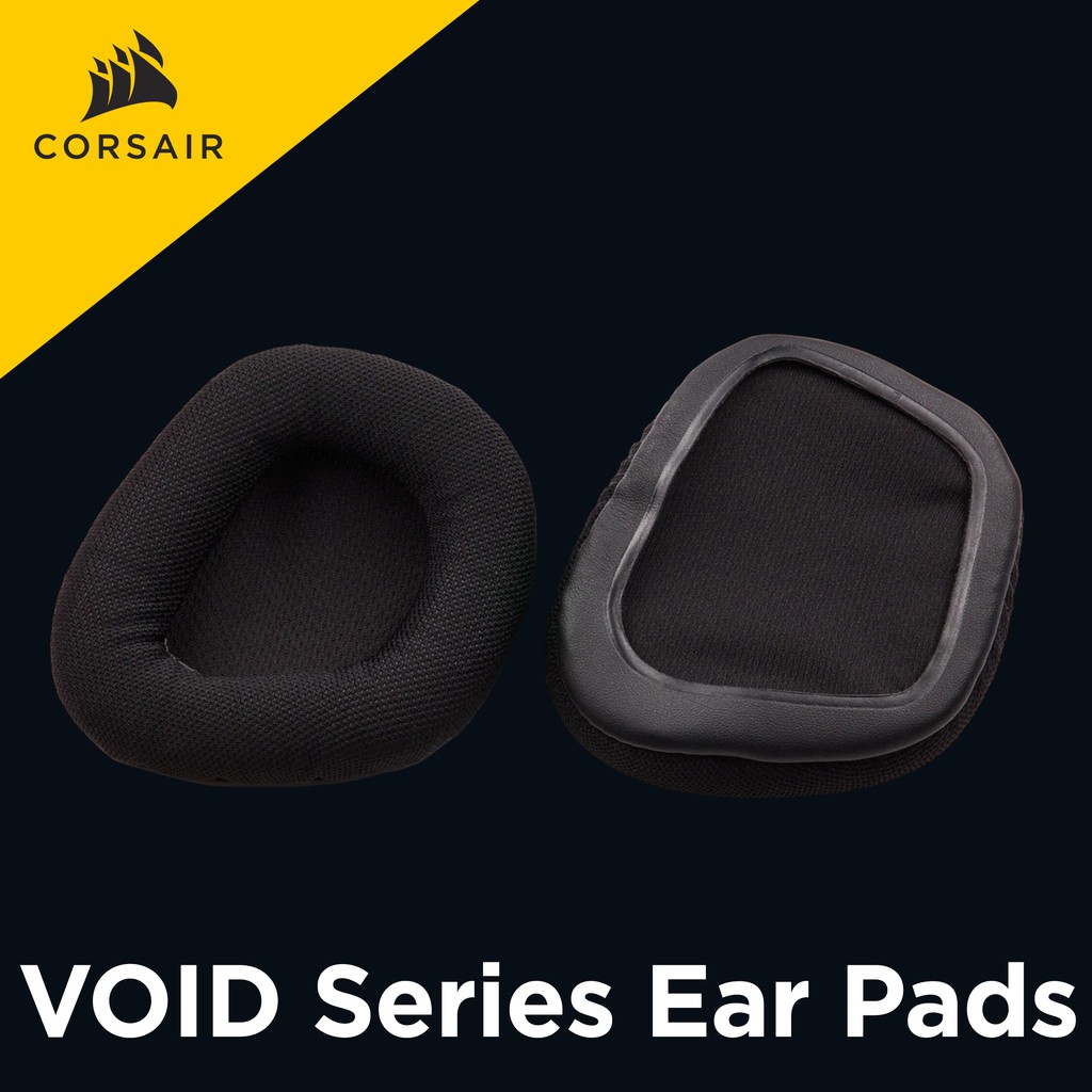 海盜船 CORSAIR VOID PRO Ear Pads 替換耳罩 CA-8910037 官方授權旗艦店