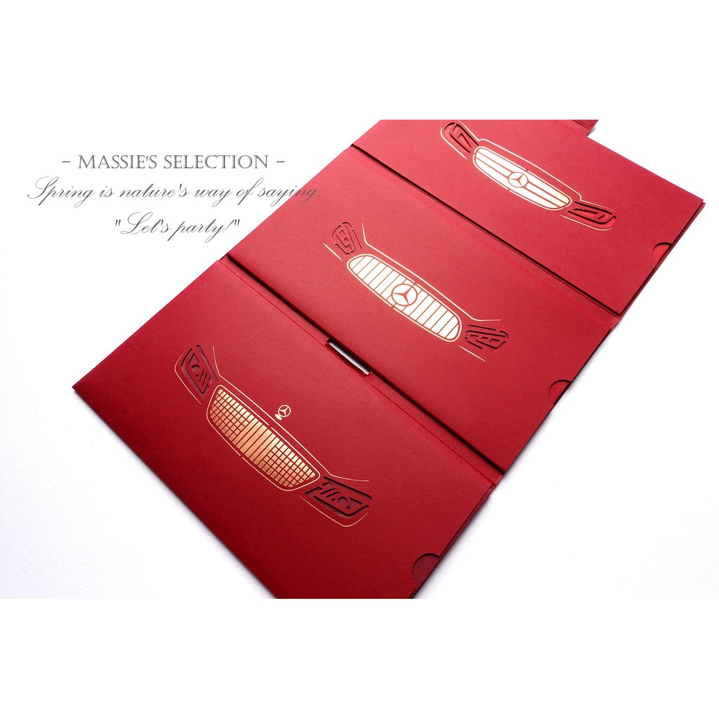Mercedes Benz 紅包袋紅包信封信封袋梅賽德斯賓士中華賓士台灣賓士amg Lx 蝦皮購物