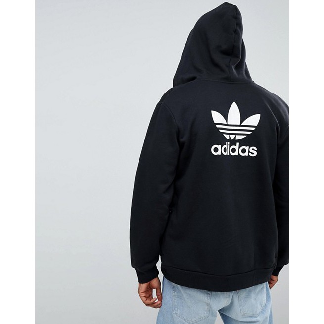 「Rush Kingdom」現貨 Adidas Original 黑色 刺繡 三葉草 帽夾 鋪棉 保暖 DN6016