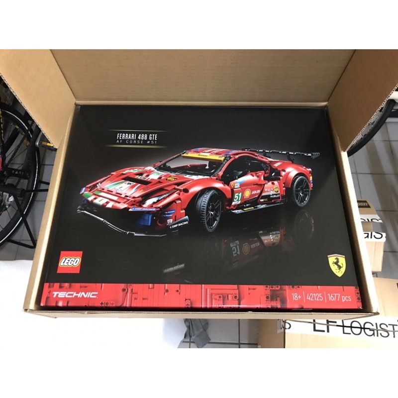 LEGO 42125 Technic 科技系列 法拉利 488GTE "AF Corse 51"