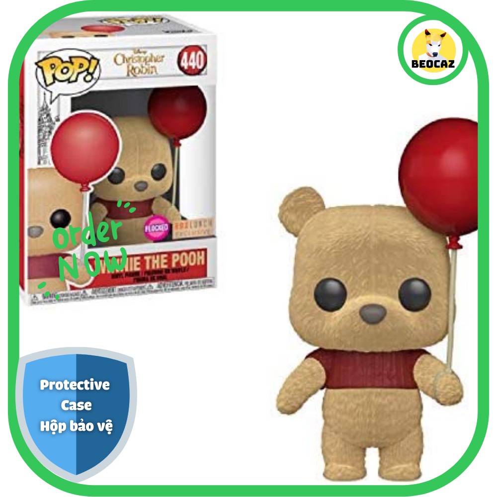 模型 Funko Pop Bear 小熊維尼和迪士尼氣球 No.440 - 正版 Beocaz 玩俱全套禮物