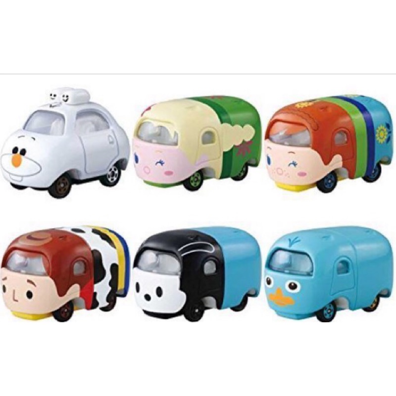 迪士尼 Disney Tomica 疊疊車 合金車 Tsum Tsum 胡迪 冰雪奇緣 泰瑞 米奇 （單售）