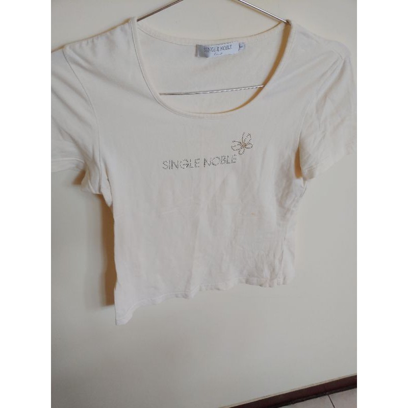 二手single Noble 獨身貴族圓領短袖上衣t Shirt 衣服m號 蝦皮購物