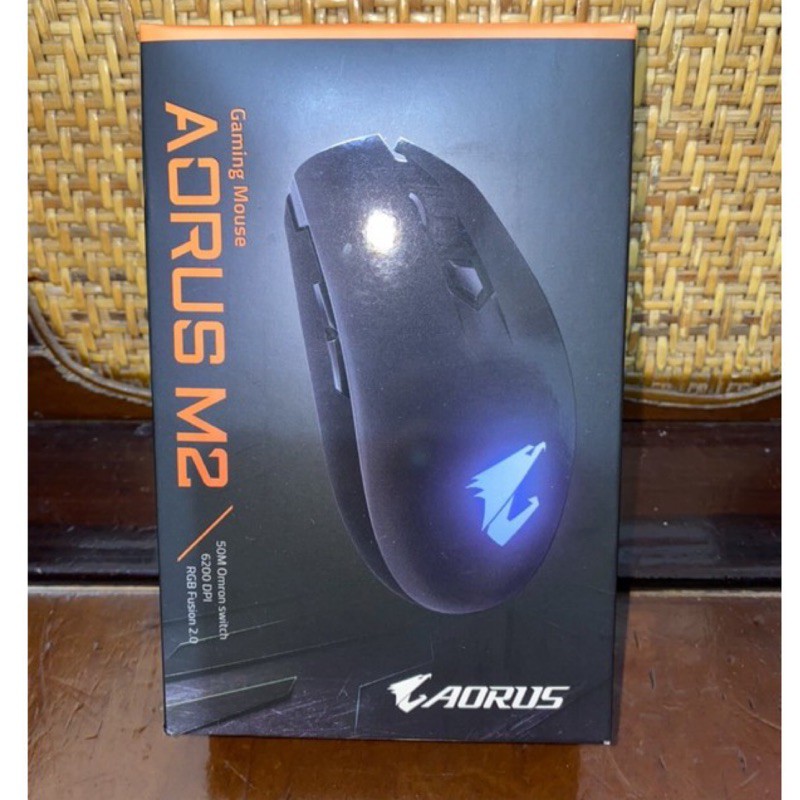 全新未拆 技嘉 AORUS M2 Gaming Mouse 電競滑鼠