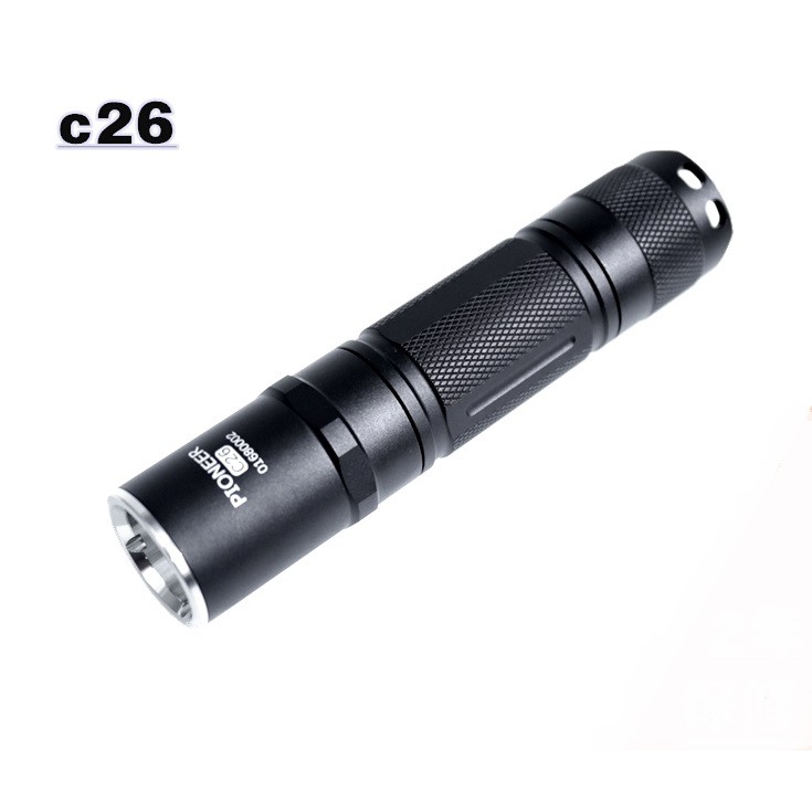 電筒發燒友 開拓者c26 Xm L2 U3 1100流明3檔調光隱藏爆閃edc 18650 強光手電筒 蝦皮購物