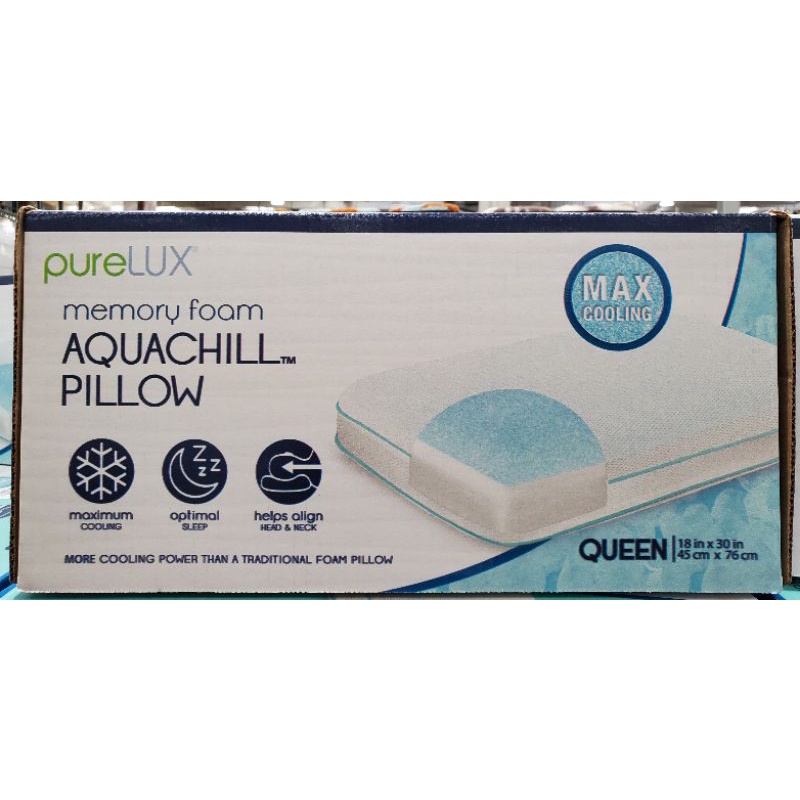 【小如的店】COSTCO好市多代購~PureLUX 支撐記憶枕/枕頭45*71cm(1入) 1299220
