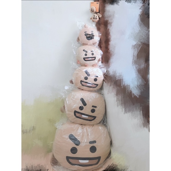 現貨 BT21 shooky抱枕 站娃賣場 30cm 42cm 65cm抱枕 大抱枕 趴娃 寶寶站娃