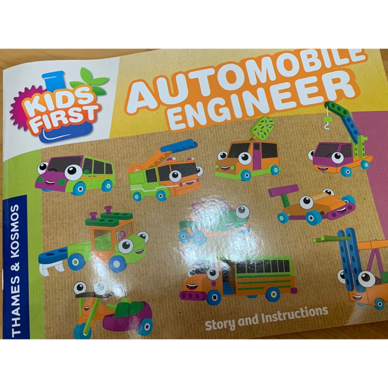 thames & kosmos kids first automobile engineer