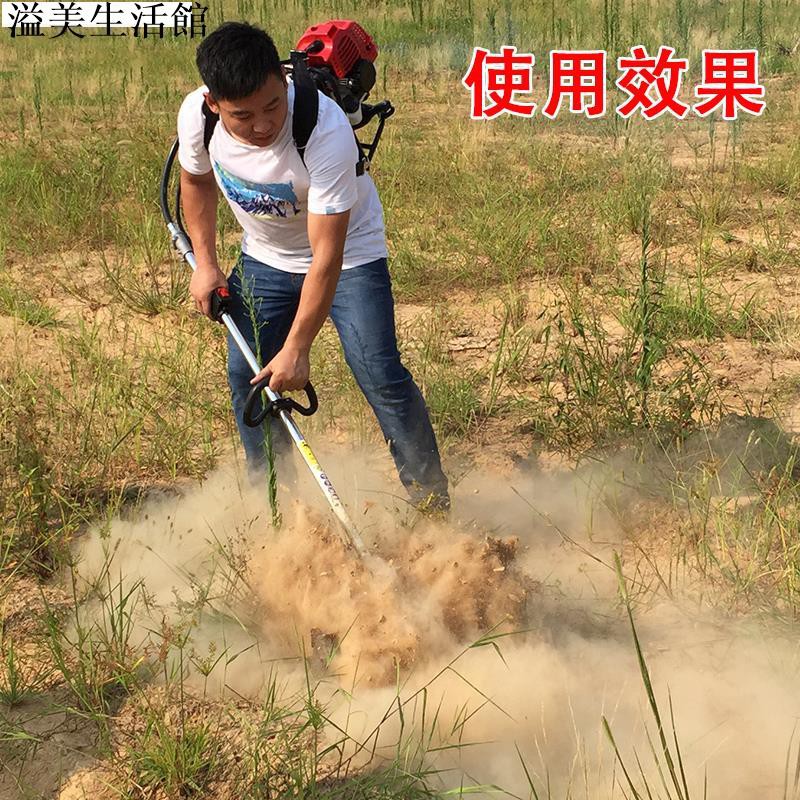 全館免運 多功能小型割草機除草輪農用微耕機配件除草機背負式鬆土輪總成c1vm 4溢美 蝦皮購物