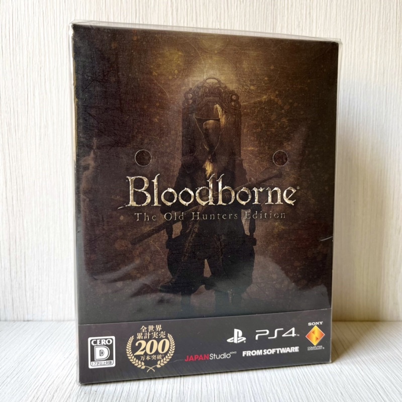 (純日限定版,可以中文遊玩) PS4 血源詛咒 遠古獵人 含老獵人 DLC Bloodborne 艾爾登法環製作團隊