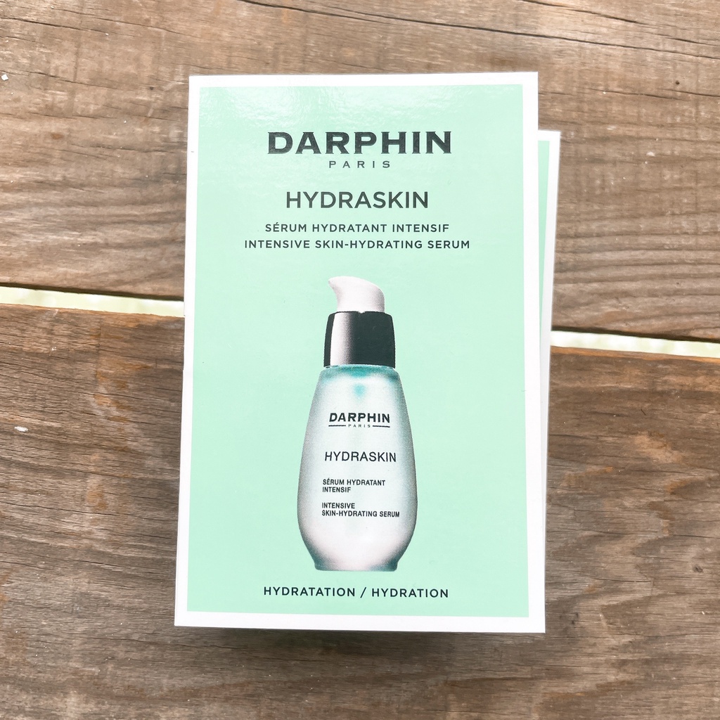 搬家出清！［全新］DARPHIN 朵法 活水保濕深層滲透精華液 3ml (贈化妝包)