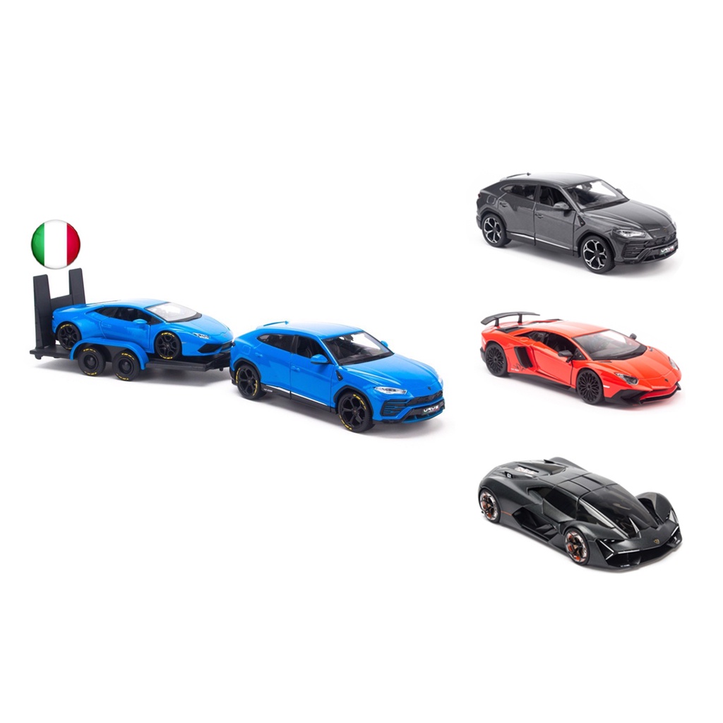 蘭博基尼 Aventador、Huracan、Urus、Veneno、Gallardo 1:24 模型